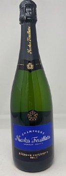 Nicolas Feuillate Brut Reserve Exclusive, Blue Label Brut Champagne
